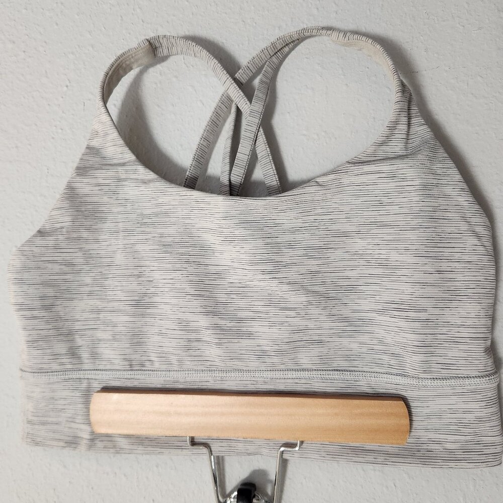 Lululemon | Sports Energy Bra Size 10 In Wee Are From Space Nimbus Battleship